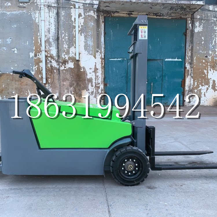 沧州市小型电动叉车1吨2吨步行站驾式电瓶堆高充电装卸车液压升降车铲车